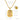 Jewelry wholesale Square Pendant 18K Personalized Pony Pattern Stainless Steel Necklace