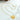 Jewelry wholesale Trendy High Polish 18K Gold Plated Heart Pendant Snake Chain Necklaces