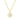 Jewelry wholesale 18K Gold Hexagonal Shell Letter Pendant Necklace