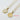 Jewelry wholesale 18K Gold Natural Shell 26 Letter Pendant Stainless Steel Necklace
