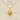 Jewelry wholesale Stainless Steel Sunflower with Zirconia Heart Pendant Necklace