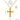 Jewelry wholesale Diamond Cross Pendant Stainless Steel Necklace