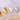 Jewelry wholesale Hot Sale Stainless Steel Leaf Pattern Heart Waterproof Studs Earrings