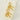 Jewelry wholesale 18k Gold Plated Beaded Bowknot Stainless Steel Earrings