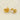 Jewelry wholesale French Stainless Steel 18k Gold Plated Simple Stud Earrings