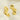 Jewelry wholesale French Vintage Stainless Steel Irregular Petal Ruffled Stud Earrings