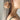 Jewelry wholesale Hot Sale Zircon Asymmetry Heart Drop Wave Line Studs Earrings