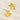 Jewelry wholesale Simple Ins Gold Petal Flower Stainless Steel Earrings
