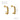 Jewelry wholesale Stainless Steel Designer Diamond Double Layers Earrings