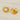Jewelry wholesale Vintage Half Moon Pearl Stainless Steel Earrings