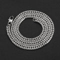 Jewelry wholesale Wholesale Hip Hop 304 Stainless Steel Cuban Chain Necklace 16in,18in,20in,22in,24in,26in,28in,30in Waterproof