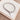 Jewelry wholesale Hot Sale PVD Waterproof Letter Round Charm Geometric Bracelet