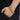Jewelry wholesale Hot sale gold hammer high polish oval link men's bracelet