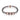 Jewelry wholesale Popular Hand-Woven Gray Leather Jean Twist Pattern Bracelet