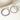 Jewelry wholesale Elegant Dainty Jewelry Purple Glass Beads Ball Link Bracelets