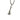 Jewelry wholesale Popular Wrench Tool Shape Pendant Square Pearl Chain Men's Necklace