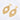 Jewelry wholesale Wholesale Stainless Steel Exaggerated Oval Pearl Inlay Parties Earrings