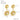 Jewelry wholesale Wholesale Sunflower Pearl Pendant Bohemian Style Hoop Earrings