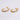 Jewelry wholesale Hot Sale Promotion Irregular Shape Zircon Pearl Earrings