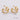 Jewelry wholesale New Arrival Geometric Shape Stainless Steel Studs Earrings