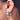 Round Stainless Steel Metal Fine Jewelry Inlaid With Pearls Exquisite Elegant High-End Fashionable Women's Vintage Earrings WAN4 Jewelry