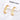 Jewelry wholesale Wholesale Hook Design Stainless Steel Double Row Zircon Earrings