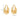 Jewelry wholesale Wholesale Irregular Texture Hollow Design Hoop Earrings