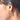 New Fashionable Circular Contrasting Stainless Steel Hollowed Out Jewelry Suitable For Men And Women's Trendy Earrings WAN4 Jewelry