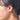 New Fashionable Circular Contrasting Stainless Steel Hollowed Out Jewelry Suitable For Men And Women's Trendy Earrings WAN4 Jewelry