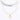 Jewelry wholesale Explosive Double Heart Elegant Fine Women's Pendant Necklace