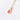 Jewelry wholesale Popping Red Zirconia Tassel O-Link Necklace
