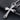 Jewelry wholesale Explosive Hip-Hop Cross Pendant Men's Necklace