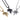 Jewelry wholesale Hot Sale Leaves Cast Pendant Square Pearl Chain Viking Necklaces