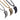 Jewelry wholesale New Casting Knife Shape Pendant Square Pearl Shape Chain Necklaces