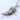 Jewelry wholesale New Casting Knife Shape Pendant Square Pearl Shape Chain Necklaces