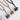 Jewelry wholesale Wholesale Axe Shape Cast Pendant Square Pearl Chain Necklace