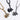 Jewelry wholesale Wholesale Axe Shape Cast Pendant Square Pearl Chain Necklace
