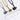 Jewelry wholesale Wholesale Axe Shape Cast Pendant Square Pearl Chain Necklace