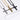 Jewelry wholesale Wholesale Casting Classic Cross Pendant Square Pearl Chain Necklace