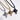 Jewelry wholesale Wholesale Elephant Head Shape Pendant Square Pearl Chain Casting Necklace