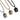 Jewelry wholesale Wholesale Head of Maitreya Buddha Shape Pendant Chain Necklaces