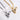 Jewelry wholesale Hot Selling Stainless Steel 18K Gold Plated Pistol Gun Shape Pendant Necklace