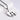 Jewelry wholesale Wholesale Zircon Cross Wings Casting Pendant Square Pearl Chain Necklaces