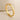 Jewelry wholesale Concise 18K Gold Plated Stainless Steel Geometric Couple Rings