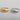 Jewelry wholesale New Arrival Fashion Jewelry 18K Gold Plated Twists Croissant Rings