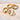 Jewelry wholesale Wholesale Stainless Steel 18K Gold Plated Rotatable Zircon Round Rings