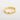Jewelry wholesale Concise Flat Cuban NK Chain Shape 18K Gold Plated Finger Rings