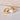Jewelry wholesale Hot Sale Jewelry 18K Gold Plated Twist Arc High Polish Finger Rings
