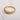 Jewelry wholesale Unique Design Jewelry 18K Gold Plated Twist Croissant Fashion Rings