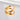 Jewelry wholesale Wholesale Classic Jewelry High Polish Curve 18K Gold Plated Ring